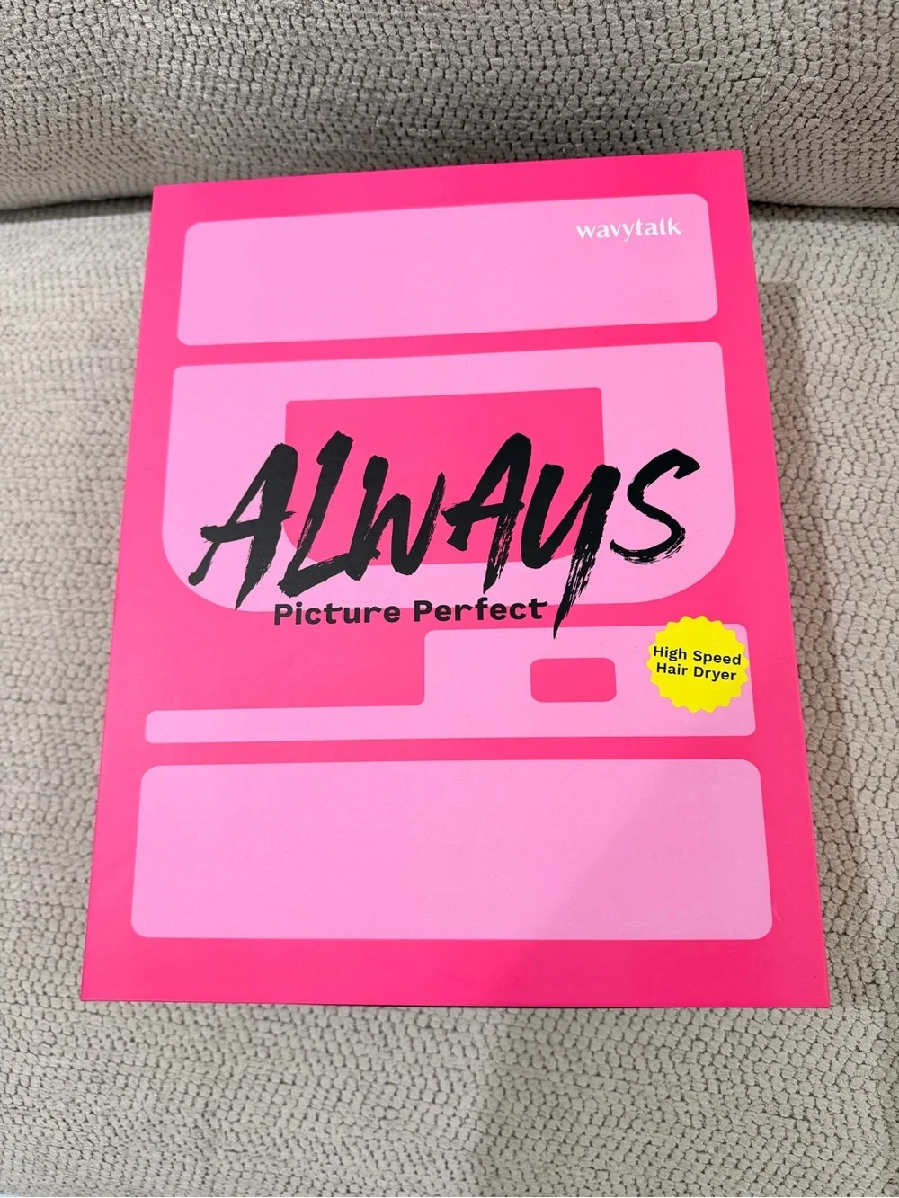 wavy talk Always Picture Perfect Compact Hair Dryer - Pink